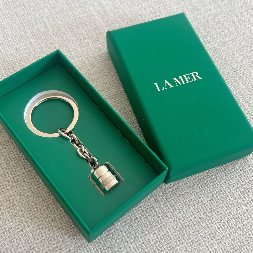La Mer Face Cream Key Chain with Box
